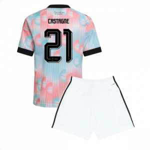 Belgium Timothy Castagne #21 Cheap Away Stadium Kit for Kids World Cup 2026 Sale (+ pants)