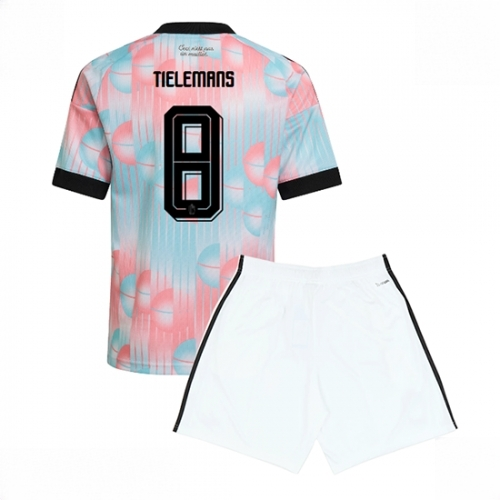 Belgium Youri Tielemans #8 Cheap Away Stadium Kit for Kids World Cup 2026 Sale (+ pants)