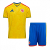 Colombia Cheap Home Stadium Kit for Kids set World Cup 2026 Sale
