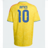 Colombia James Rodriguez #10 Men Home Stadium Shirt World Cup 2026 Short Sleeve