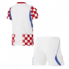 Croatia World Cup 2026 football kit Kids Home Stadium Kit For Sale (+ pants)