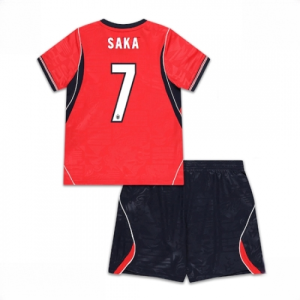 England Bukayo Saka #7 Cheap Away Stadium Kit for Kids World Cup 2026 Sale (+ pants)