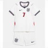 England Bukayo Saka #7 Cheap Home Stadium Kit for Kids World Cup 2026 Sale (+ pants)-1