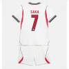 England Bukayo Saka #7 Cheap Home Stadium Kit for Kids World Cup 2026 Sale (+ pants)