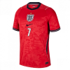 Men England World Cup 2026 Away kit Bukayo Saka #7 red Short Sleeve