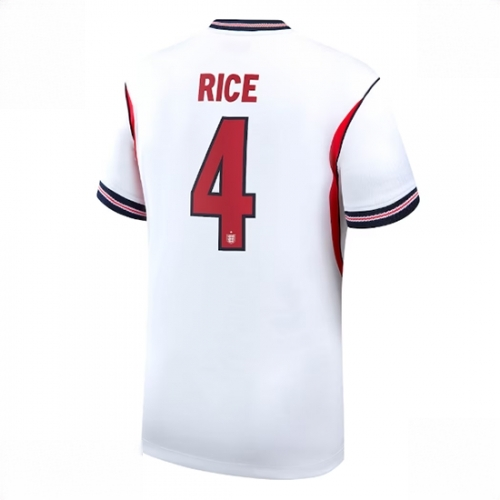Men England World Cup 2026 Home Kit Declan Rice #4 For Sale