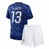 France Kante #13 Cheap Home Stadium Kit for Kids World Cup 2026 Soccer Jerseys