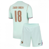 France Warren Zaire-Emery #18 Cheap Away Stadium Kit for Kids World Cup 2026 Soccer Jerseys