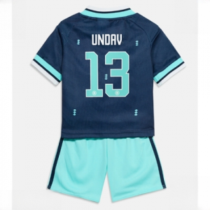 Germany Deniz Undav #13 Cheap Away Stadium Kit Set for Kids World Cup 2026 Sale