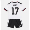 Germany Florian Wirtz #17 Cheap Home Stadium Kit Set for Kids World Cup 2026 Sale