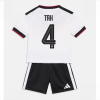 Germany Jonathan Tah #4 Cheap Home Stadium Kit Set for Kids World Cup 2026 Sale