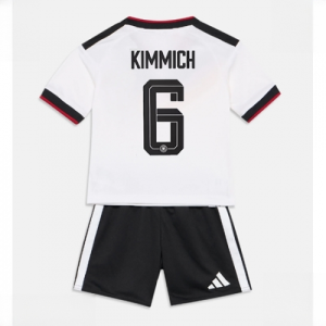 Germany Joshua Kimmich #6 Cheap Home Stadium Kit Set for Kids World Cup 2026 Sale