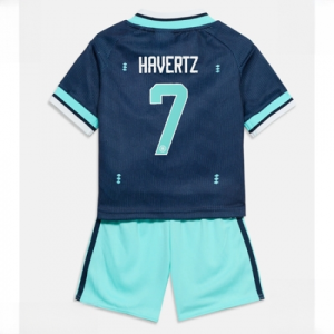 Germany Kai Havertz #7 Cheap Away Stadium Kit Set for Kids World Cup 2026 Sale