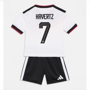 Germany Kai Havertz #7 Cheap Home Stadium Kit Set for Kids World Cup 2026 Sale