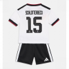 Germany Nico Schlotterbeck #15 Cheap Home Stadium Kit Set for Kids World Cup 2026 Sale