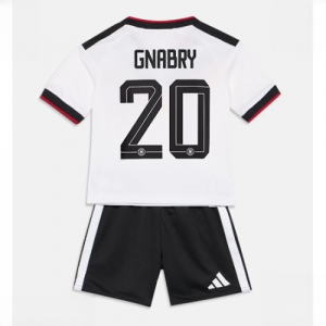 Germany Serge Gnabry #20 Cheap Home Stadium Kit Set for Kids World Cup 2026 Sale