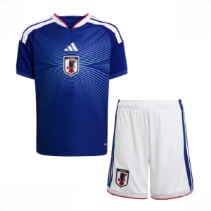 Japan Cheap Home Stadium Kit for Kids World Cup 2026 Jerseys Set