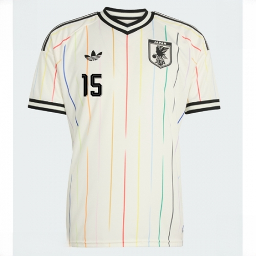 Japan Daichi Kamada #15 Men Away Stadium Shirt World Cup 2026 Short Sleeve - Image 2