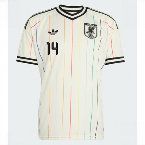 Japan Junya Ito #14 Men Away Stadium Shirt World Cup 2026 Short Sleeve - Image 2