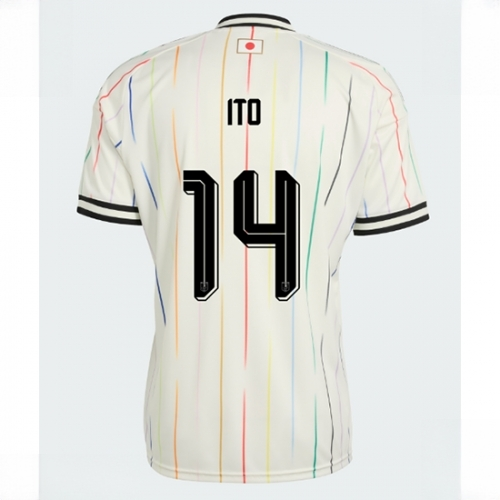 Japan Junya Ito #14 Men Away Stadium Shirt World Cup 2026 Short Sleeve