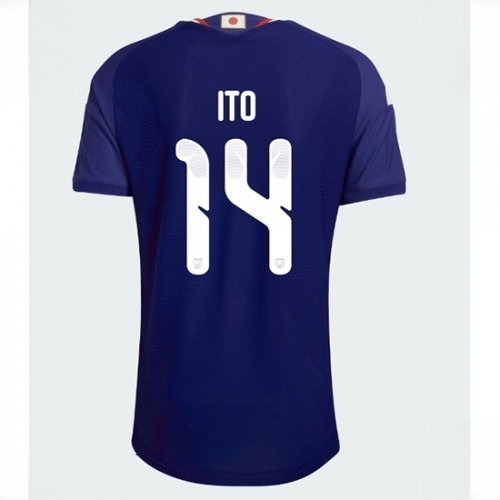 Japan Junya Ito #14 Men Home Stadium Shirt World Cup 2026 Short Sleeve