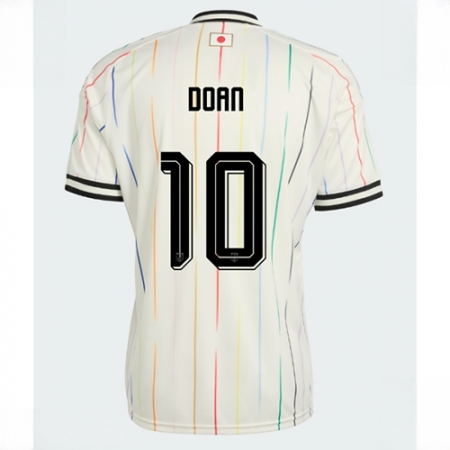 Japan Ritsu Doan #10 Men Away Stadium Shirt World Cup 2026 Short Sleeve