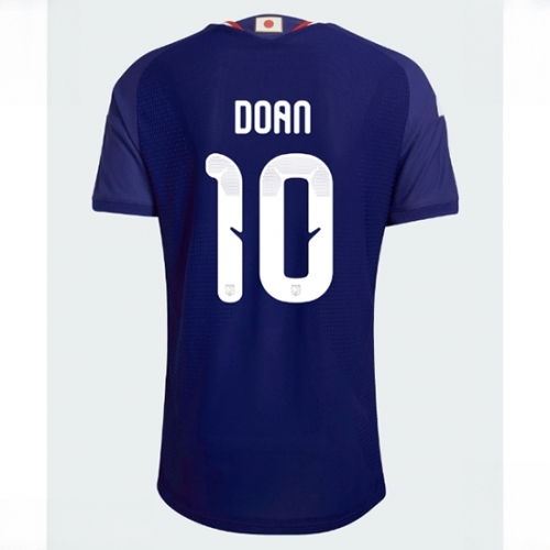 Japan Ritsu Doan #10 Men Home Stadium Shirt World Cup 2026 Short Sleeve