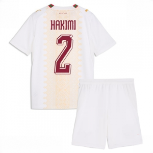 Morocco Achraf Hakimi #2 Cheap Away Stadium Kit for Kids World Cup 2026 online (+ pants)