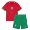Morocco Achraf Hakimi #2 Cheap Home Stadium Kit for Kids World Cup 2026 online (+ pants)-1