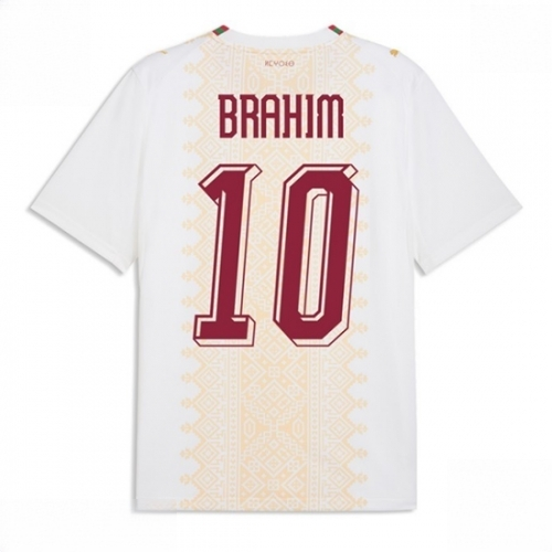 Morocco Brahim Diaz #10 Men Away Stadium Shirt World Cup 2026 Short Sleeve