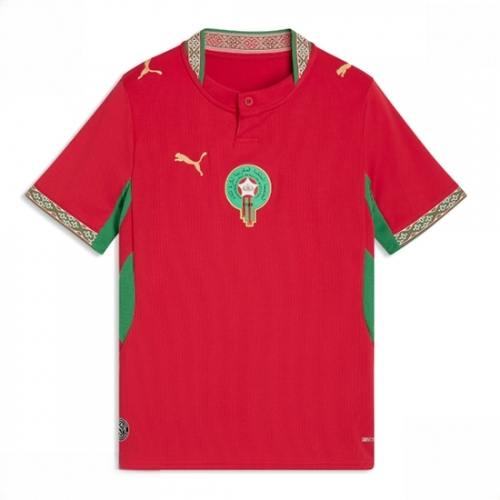 Morocco Men Home Stadium Shirt World Cup 2026 Short Sleeve