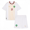 Morocco Youssef En-Nesyri #19 Cheap Away Stadium Kit for Kids World Cup 2026 online (+ pants)-1