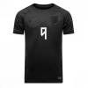 Men Norway World Cup 2026 Jersey Erling Haaland #9 Away Stadium Shirt black