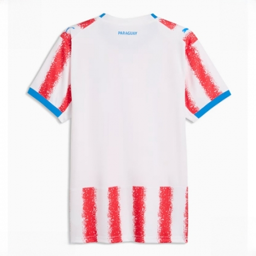 Paraguay Men Home Stadium Shirt World Cup 2026 Short Sleeve - Image 2
