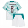 Portugal Bruno Fernandes #8 Cheap Away Stadium Kit for Kids World Cup 2026 Soccer Jerseys