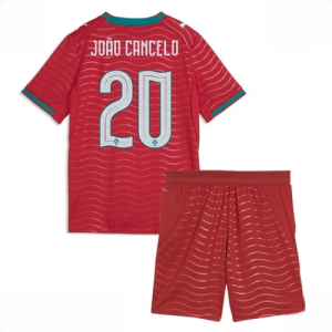 Portugal Joao Cancelo #20 Cheap Home Stadium Kit for Kids World Cup 2026 Soccer Jerseys