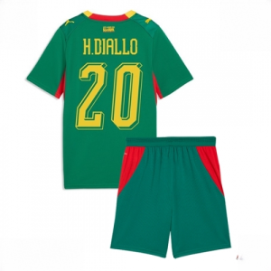 Senegal Habib Diallo #20 Cheap Away Stadium Kit for Kids World Cup 2026 For Sale