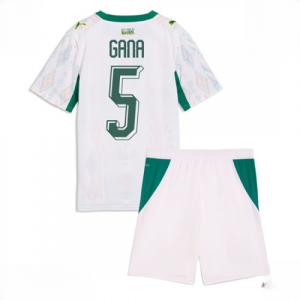 Senegal Idrissa Gueye #5 Cheap Home Stadium Kit for Kids World Cup 2026 For Sale