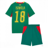 Senegal Ismaila Sarr #18 Cheap Away Stadium Kit for Kids World Cup 2026 For Sale