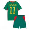 Senegal Nicolas Jackson #11 Cheap Away Stadium Kit for Kids World Cup 2026 For Sale