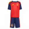 Spain Cheap Home Stadium Kit for Kids World Cup 2026 Soccer Jerseys