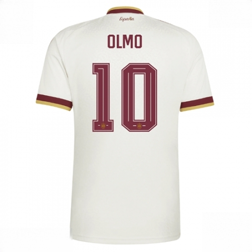 Men's Spain World Cup 2026 away jersey Dani Olmo #10 Short Sleeve For Sale