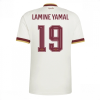 Spain World Cup 2026 Jerseys Lamine Yamal #19 Men Away Stadium Shirt White