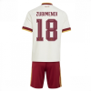 Spain Martin Zubimendi #18 Cheap Away Stadium Kit for Kids World Cup 2026 Soccer Jerseys