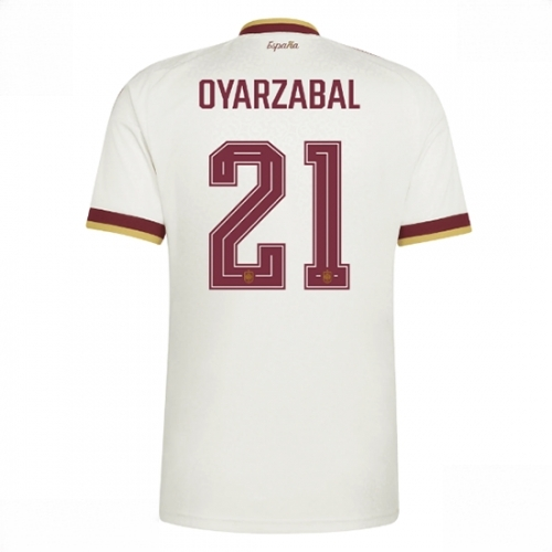 Spain World Cup 2026 Away Stadium Shirt Mikel Oyarzabal #21 Men For Sale