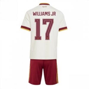 Spain Nico Williams #17 Cheap Away Stadium Kit for Kids World Cup 2026 Soccer Jerseys