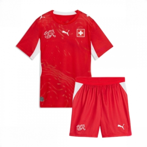 Switzerland Cheap Home Stadium Kit for Kids World Cup 2026 Sale (+ pants)