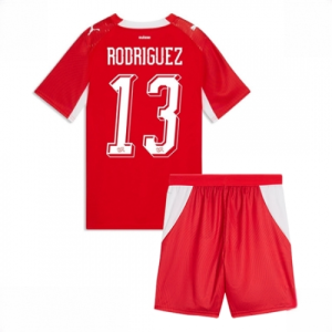 Switzerland Ricardo Rodriguez #13 Cheap Home Stadium Kit for Kids World Cup 2026 Sale (+ pants)