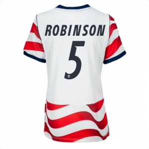 United States Antonee Robinson #5 Soccer Jerseys Home Stadium Shirt for Women World Cup 2026 Short Sleeve