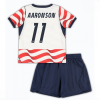 United States Brenden Aaronson #11 Cheap Home Stadium Kit for Kids World Cup 2026 Sale (+ pants)
